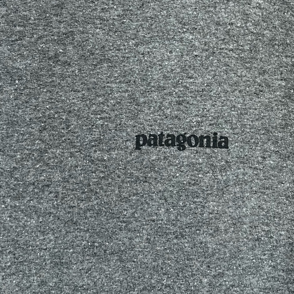 {Patagonia} Long Sleeve Paper Peaks Climbing Responsibili-Tee in Grey - Large - Picture 5 of 10